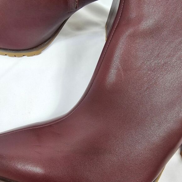 New Anine Bing Frances Boots in Burgundy - Size EU 41 - Picture 12 of 12